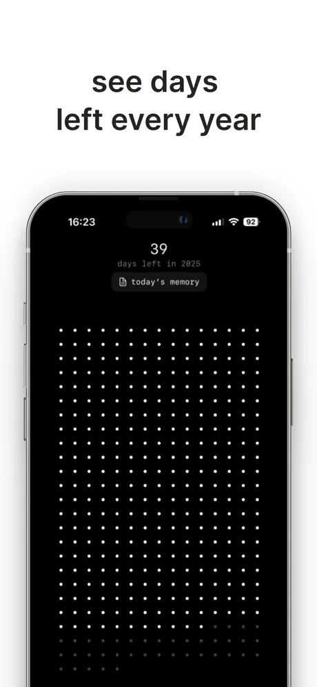 Dots main screen